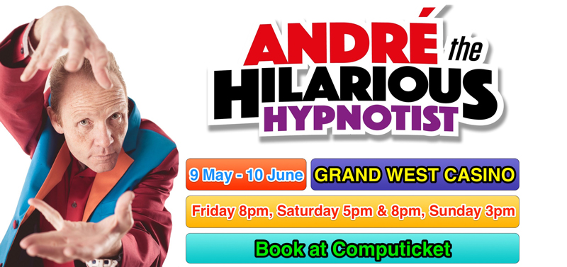 Andre the hilarious hypnotist